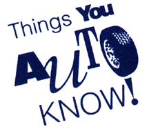 things you auto know